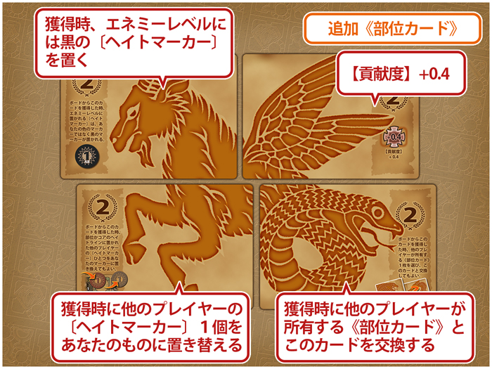 追加《部位カード》