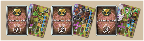 モンスターカード（白枠）